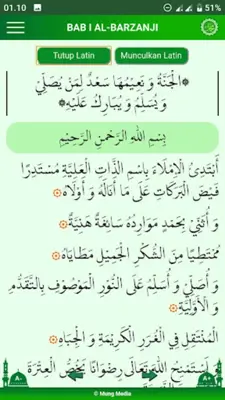 Kitab Maulid Lengkap android App screenshot 2